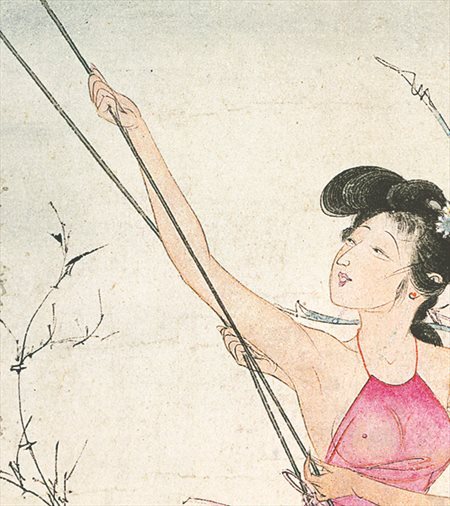 阳山-胡也佛的仕女画和最知名的金瓶梅秘戏图