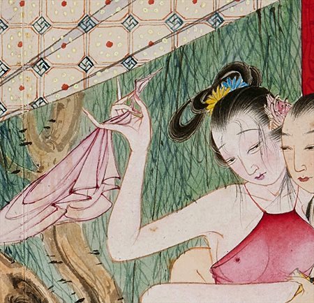 阳山-迫于无奈胡也佛画出《金瓶梅秘戏图》，却因此成名，其绘画价值不可估量